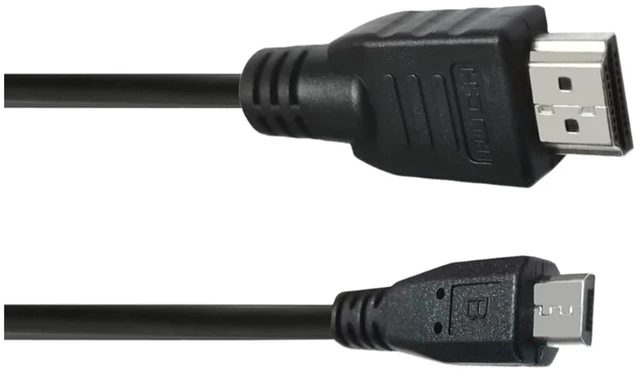 Alt view image 3 of 6 - M;ic/ro USB to HDMI Cable for an/DRO/id m;ic/ro USB to HDMI Adapter 1080P HDTV Mirroring & Cable to TV/Projector