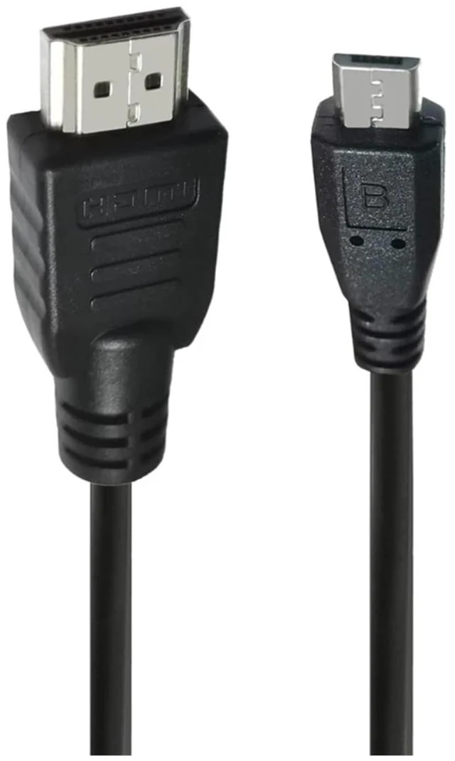Alt view image 5 of 6 - M;ic/ro USB to HDMI Cable for an/DRO/id m;ic/ro USB to HDMI Adapter 1080P HDTV Mirroring & Cable to TV/Projector