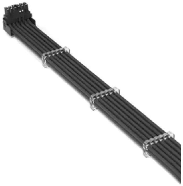 Main image of 90 Degree 12+4Pin 12VHPWR to 3pcs PCi-E GPU 8Pin Graphics Video Card PCIE 5.0 3090Ti 4090 4080 PSU Adapter Extension Cable(4 8P Black TypeB)
