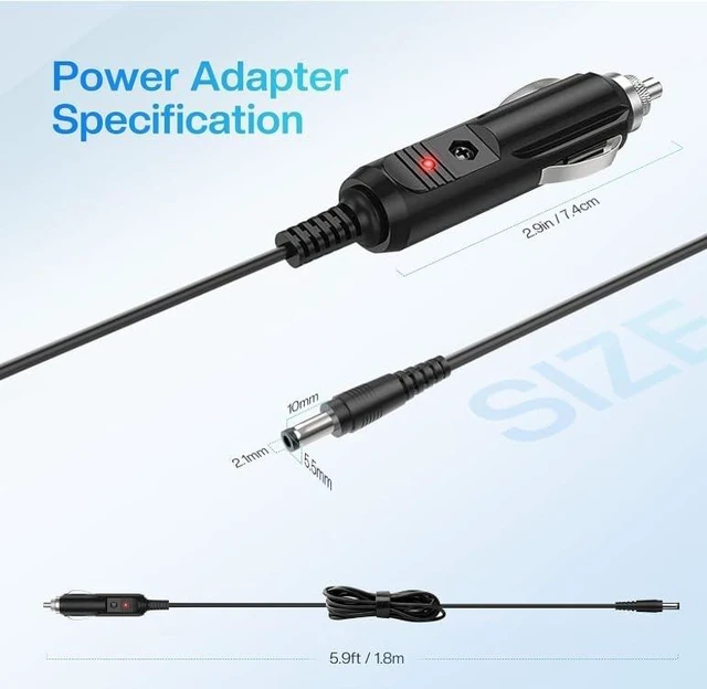 Alt view image 3 of 3 - Power Cord, Power Adapter, Connection Cable, Charging Cable Suitable for Devialet 108dB