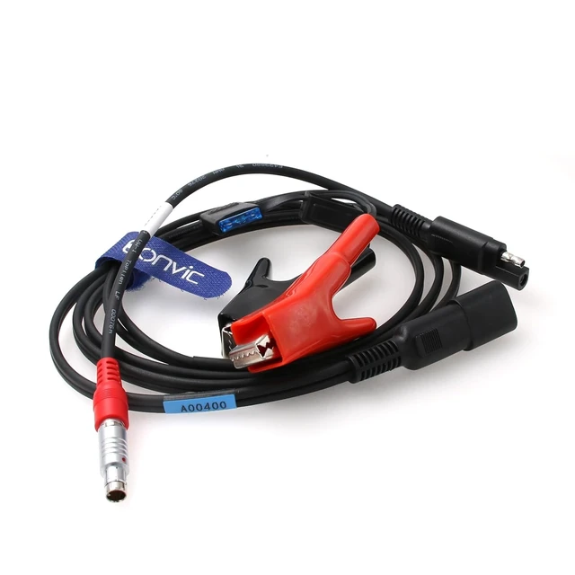 Alt view image 4 of 5 - 12V External DC Power Cable GPS Hiper Lite for Top-con GPS Receiver HiPer V/HiPer Lite/Lite Plus /GB500 GB1000 GB/GR-3