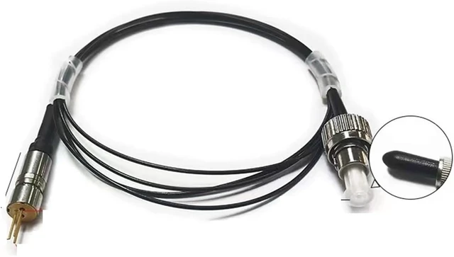 Alt view image 3 of 7 - Semiconductor Coupling Fiber 635NM 5MW red Light Module FC Connector core 200um