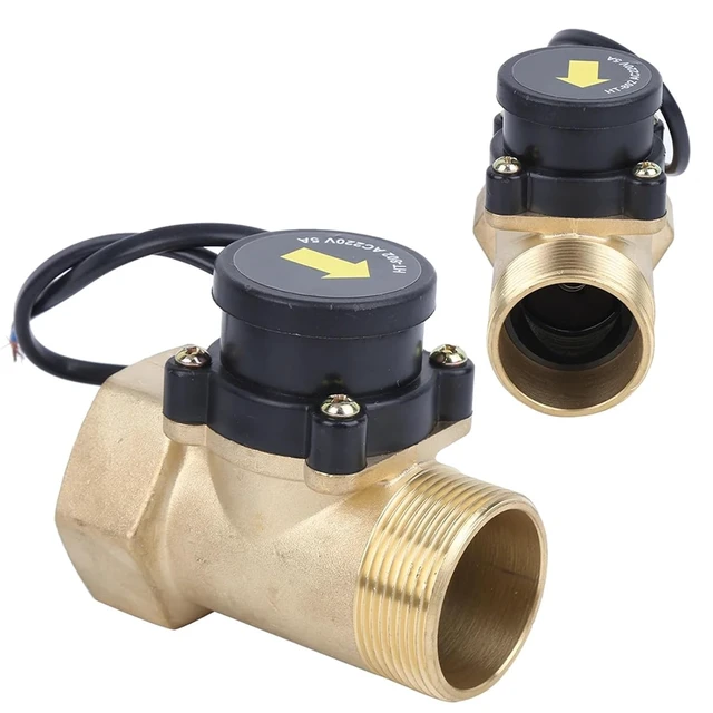 Alt view image 5 of 6 - HT-802 220V Water Pump Sensor Water Pump Sensor Brass Electronic Pressure Automatic Control Switch G1 5in Female Thread
