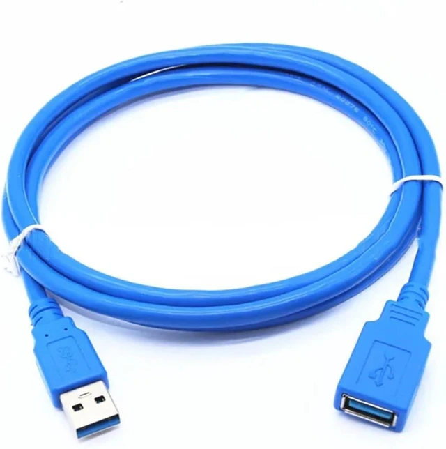Alt view image 2 of 4 - 30/50/100CM USB Extension Cable 3.0 Fast Speed Data Cord USB 3 0 Male to Male Male to Female Computer Camera Printer Connector(Male to Male 50CM)