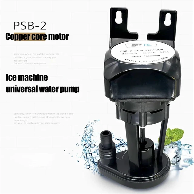 Alt view image 2 of 6 - 1PCS 5W Ice Machine PSB-2 Universal Water Pump 220V-240V Ice Water Pump Motor Speed 1300RPM 0.19A 50HZ/60HZ