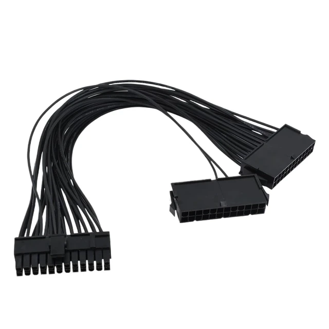 Main image of 30CM PSU ATX 24Pin Power Supply Synchronizer Male to Female ATX Mining Supply Sync Starter ADD2PSU Riser for GPU