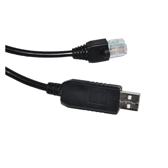 Alt view image 4 of 6 - Industrial F1T`D2I FT232RL CHIP USB RS485 to RJ45 8P2C Adapter Serial Communication Cable Master Host Computer Controller KABLE(1.8M,Black USB Case)