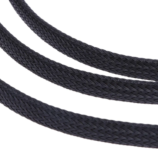 Alt view image 4 of 5 - 4 Pin PWM Fan Cable 1 to 3 Ways Splitter Black Sleeved Extension Cable PMW Fan Connector Cord Lines Computer Wires(5pcs)