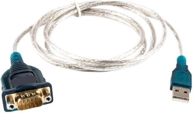 Main image of USB to DB9 RS232 Serial Adapter 9 Pin Male to COM Port F&T>D*I Chip Computer PC Converter Cable