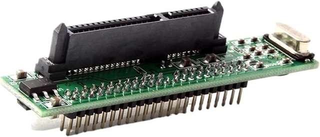 Alt view image 3 of 7 - Female to 44Pin 2.5 IDE Male HDD SSD Adapter Converter 7+15P 22pin to IDE Adaptor for Computer Laptop HDD SSD Adapter(L0001-A)