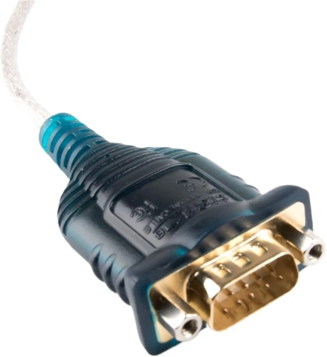 Alt view image 4 of 6 - USB to DB9 RS232 Serial Adapter 9 Pin Male to COM Port Chip Computer PC Converter Cable Support Win10/8/7/Mac/Vista