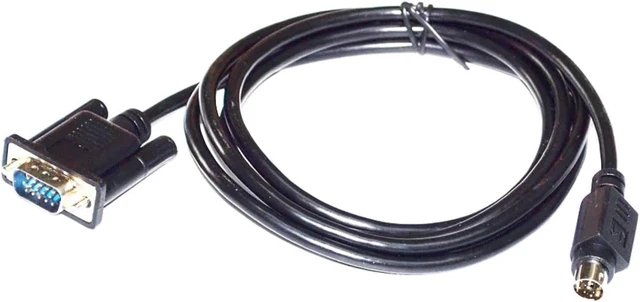 Alt view image 4 of 4 - 15-PIN Male to S Terminal M-NI DIN 8-PIN Video Adapter Cable, 15-PIN to MD 8-PIN TV Box to Computer Graphics Card Cable(3m)