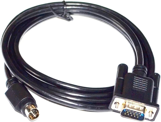 Alt view image 3 of 4 - 15-PIN Male to S Terminal M-NI DIN 8-PIN Video Adapter Cable, 15-PIN to MD 8-PIN TV Box to Computer Graphics Card Cable(3m)