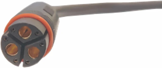 Alt view image 3 of 7 - Z916 Male L915 Female Motor Cable Adapter Connector for Higo Big 9Pin with 3 Phrase and 6 Signal Wires Fat Hub