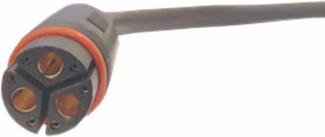 Alt view image 7 of 7 - Z916 Male L915 Female Motor Cable Adapter Connector for Higo Big 9Pin with 3 Phrase and 6 Signal Wires Fat Hub