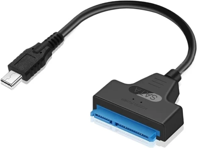 Main image of Sata to USB 3.0/2.0 Type c Cable Support 2.5 Inches External HDD SSD Hard Drive Adapter Cable Computer Connector Converter(Sata Type C)