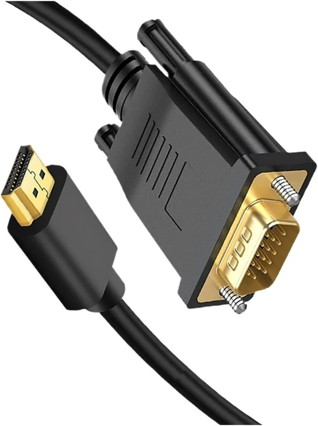 Alt view image 2 of 5 - Plated HDMI to Adapter Connecto Line Converter Cable FHD 1080P for Desktop PC TV M>oni>tor Projector Long 1M 2M 300cm(10m)