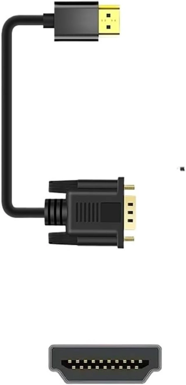 Alt view image 3 of 5 - Plated HDMI to Adapter Connecto Line Converter Cable FHD 1080P for Desktop PC TV M>oni>tor Projector Long 1M 2M 300cm(10m)