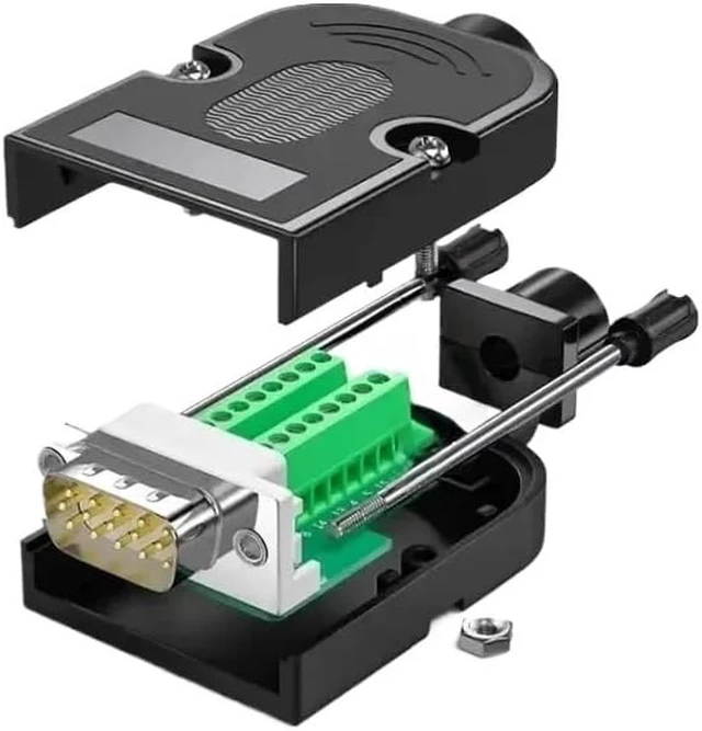 Alt view image 5 of 6 - DB9 DB15 3+9 VGA Male Female Plug DB25 DB26 Breakout Connector Solderless 9Pin 15Pin 25Pin 26Pin 37Pin RS232 Connector(DB25 m-Solid Core)