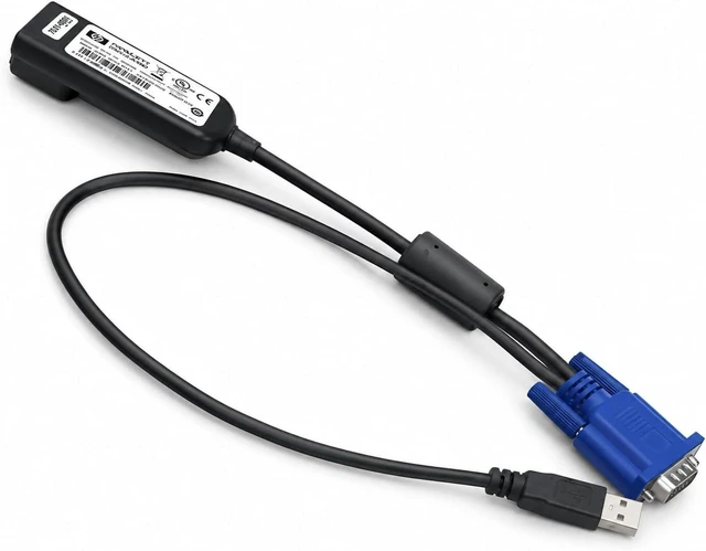 Main image of 336047-B21 USB KVM Interface Adapter for HP HPE Server Console Switch