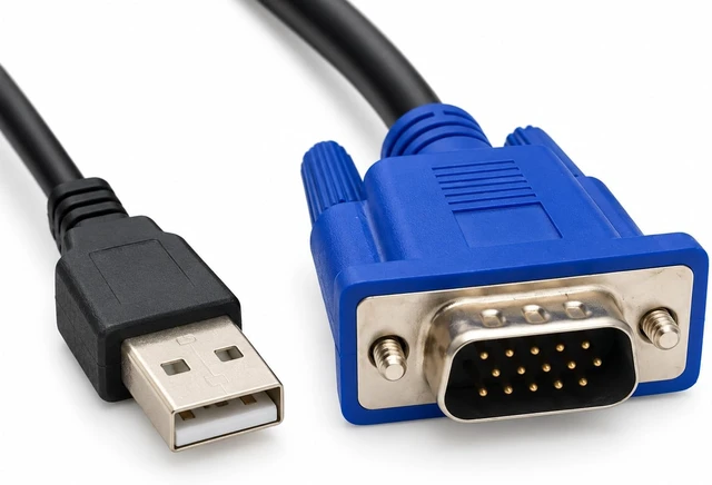 Alt view image 2 of 3 - 336047-B21 USB KVM Interface Adapter for HP HPE Server Console Switch