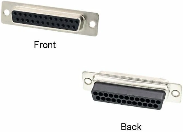 Alt view image 2 of 3 - 6X DB25 Female to RJ45 8P8C Modular Converter Adapter