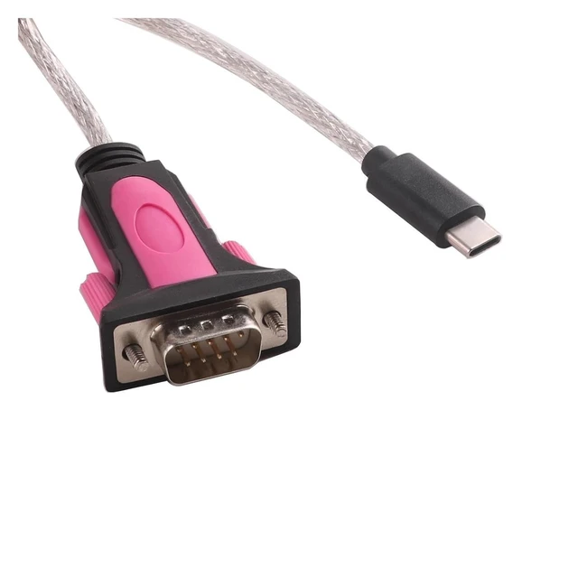 Alt view image 4 of 6 - USB Type C to DB9 Male RS232 Serial Adapter Cable with Original FTDI Chip for Programming, Debugging & Legacy Device Connection
