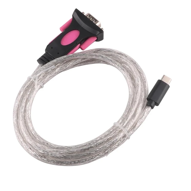 Alt view image 5 of 6 - USB Type C to DB9 Male RS232 Serial Adapter Cable with Original FTDI Chip for Programming, Debugging & Legacy Device Connection