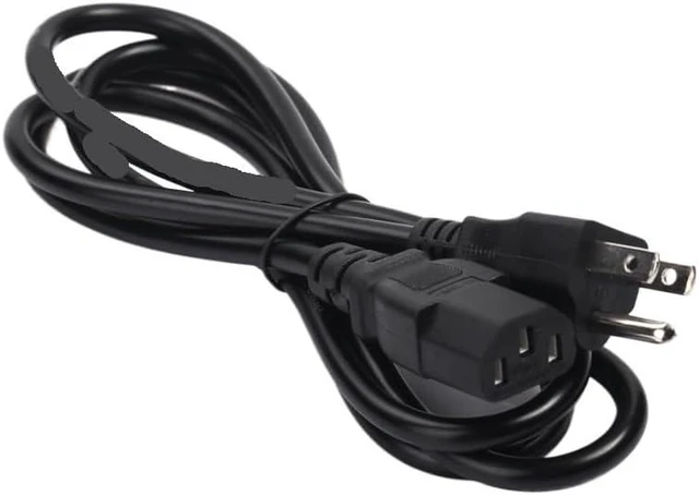 Main image of Durable 3-Prong 1.2m Power Supply Adapter Cord Cable Lead Line Wires(US-Plug 3pin)