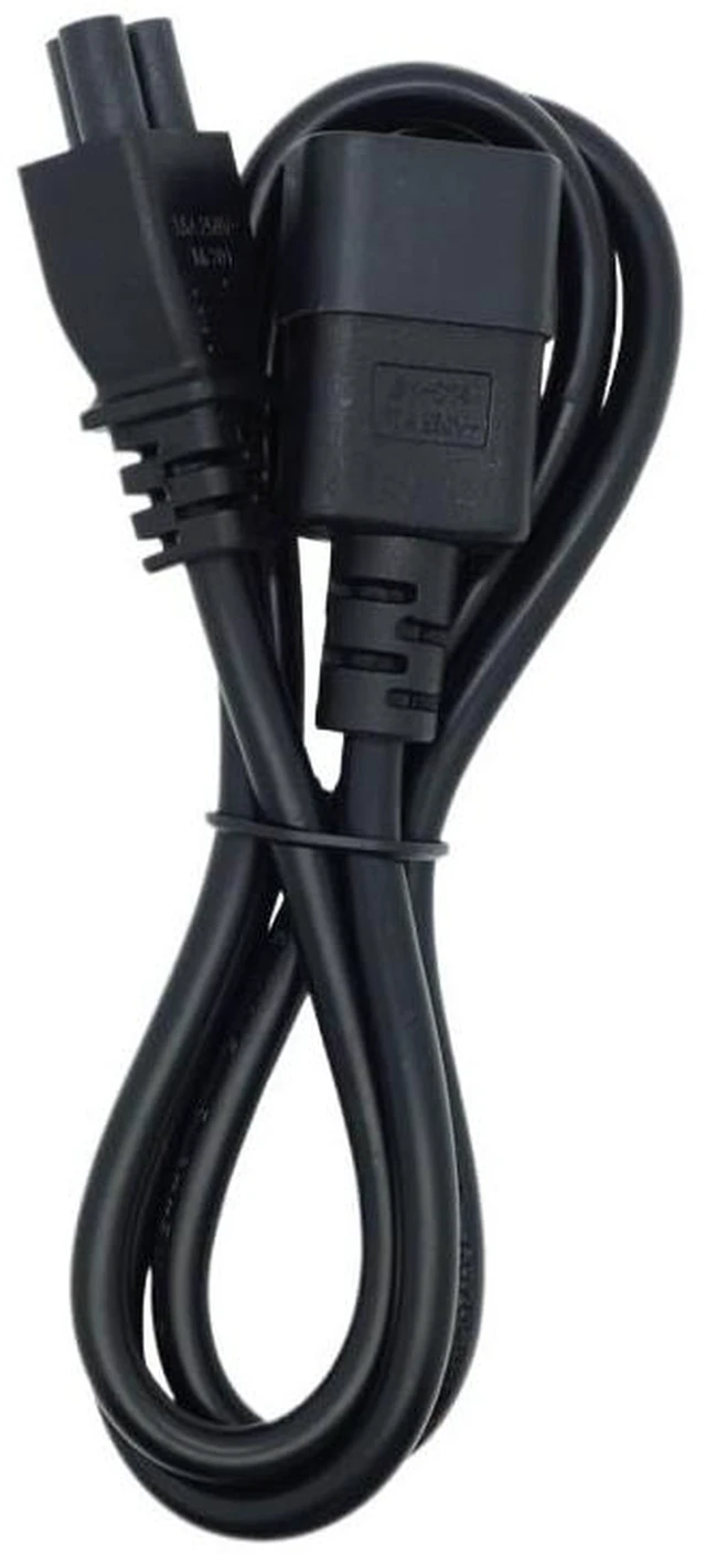 Alt view image 6 of 6 - IEC 320 C14 Male Plug to C5 Female Adapter Cable IEC 3 Pin Male to C5 PDU PSU Power Converter Cord(300cm)