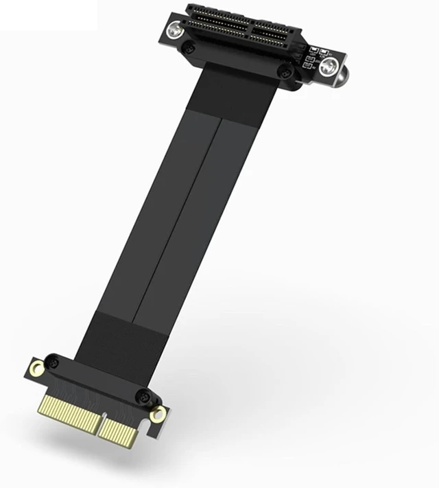 Main image of PCI Express PCI-E 4X Adapter Riser Card 90 Degree Converter
