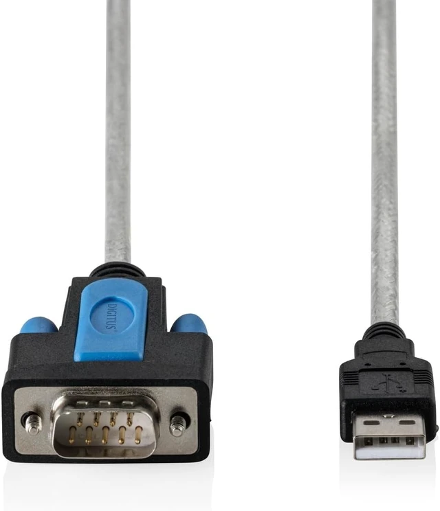 Alt view image 7 of 7 - DIGITUS USB 2.0 to RS232 Adapter Cable - USB-A DB9 Male - 1.8m