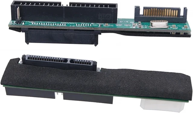 Alt view image 3 of 5 - to IDE Adapter 2.5" Female to 3.5" IDE Male Converter 40 PIN Port 1.5Gbs 2.5 to 3.5 IDE Support ATA 133 100 HDD CD DVD(SATA Power Supply)