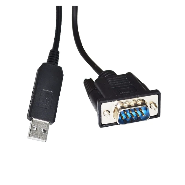 Alt view image 2 of 3 - F1T`D2I FT232RL RS232C to USB D-SUB DB9 9PIN Male Adapter Converter EMULATED Serial Cable 1DCD 2RXD 3TXD 4DTR 5GND 6DSR 7CTS 8RTS(1.8M,Straight Wiring)