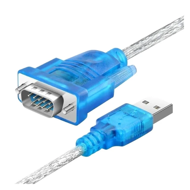 Alt view image 2 of 7 - USB 2.0 to RS232 DB9 9Pin Male Female Serial Converter Adapter Cord COM Port Cord for 10/7/8/98/2000 PC Computer(1.5m,USB to RS232 Male)