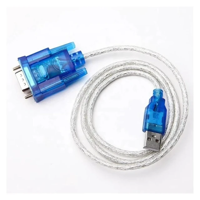Alt view image 6 of 7 - USB 2.0 to RS232 DB9 9Pin Male Female Serial Converter Adapter Cord COM Port Cord for 10/7/8/98/2000 PC Computer(1.5m,USB to RS232 Male)