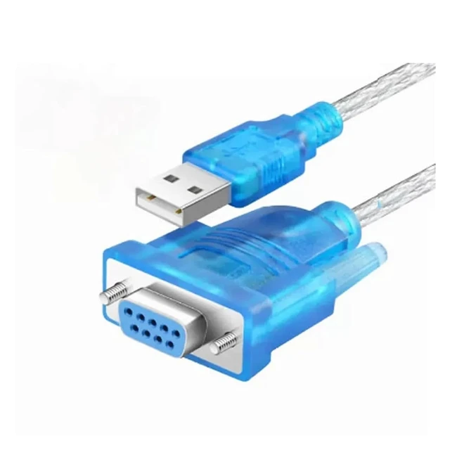 Alt view image 5 of 7 - USB 2.0 to RS232 DB9 9Pin Male Female Serial Converter Adapter Cord COM Port Cord for 10/7/8/98/2000 PC Computer(1.5m,USB to RS232 Male)