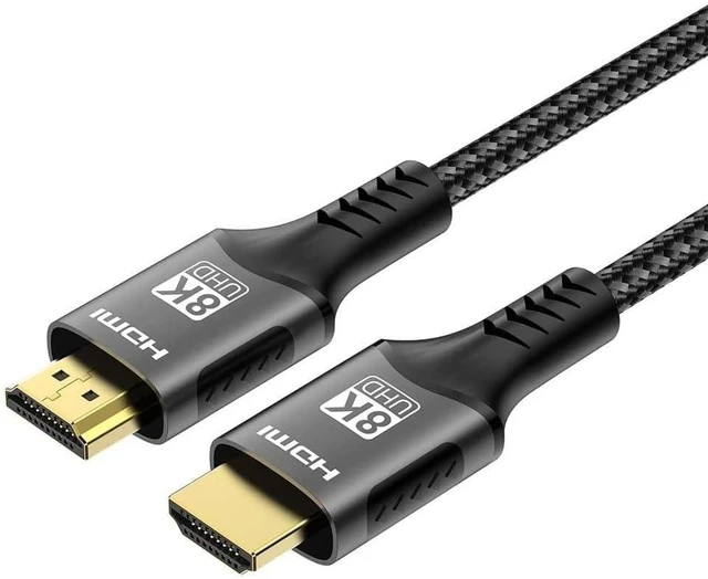Main image of HDMI Cable 8K/60Hz 4K/120Hz 48Gbps HDMI2.1 Digital Cables HDR for TV Box HDR10+ Projectors 1m 2m 300cm 5m(1036-8K,1m)