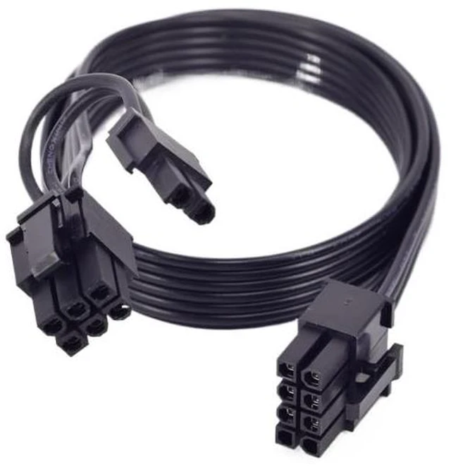 Main image of PCIe 6Pin to 3 SATA 4 Pin GPU 8Pin to 6+2Pin CPU 4+4P ATX 24Pin Cable for FS750 SF600 SF450(8pin to 8pin)