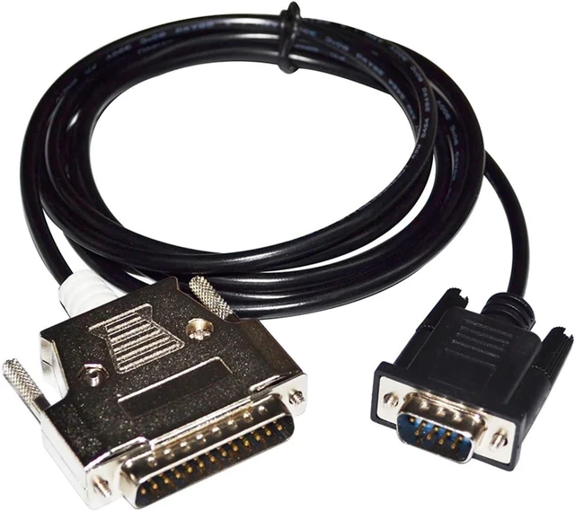 Main image of RS232 D-SUB 9 PIN DB9 Male to DB25 Adapter Serial Communication Cable Fit Compatible NT631C to AB MICROLOGIX 1000 1100 1200 1400 1500 PLC(3m)