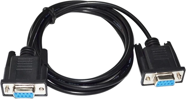 Main image of RS232 D-SUB 9 PIN DB9 Female to Female Adapter PLC Programming FX-232CAB-1 Cable Fit Compatible PC to MIT-Su-BIsHI F940/930/920 Touch Screen(5M)