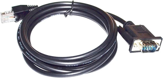 Main image of D-SUB 9-PIN DB9 Male to RJ45 p/Lug Adapter RS422 Communication Cable Fit Compatible AVMATRIX VS0605U Controller to DATAVIDEO PTC Camera(5M)