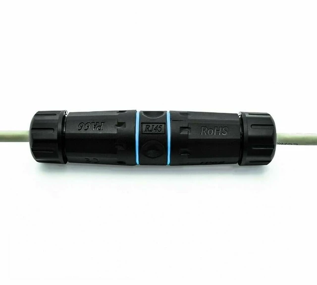 Alt view image 4 of 4 - at6 rj45 Outdoor Waterproof Shielded Network Ethernet Cable Extender Coupler