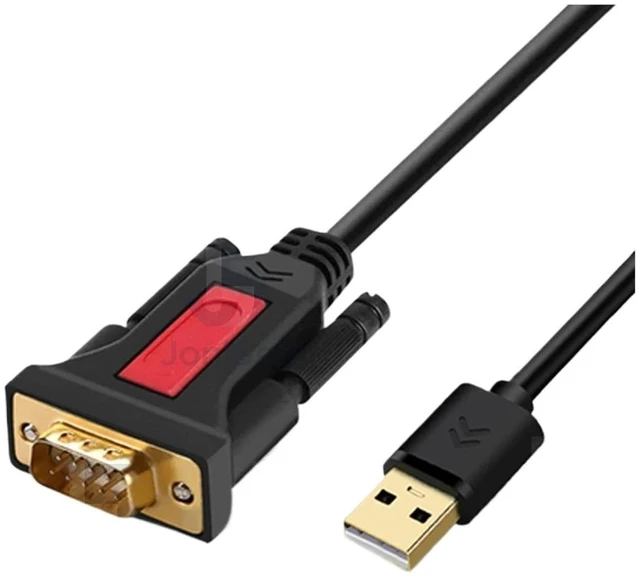 Main image of USB A to 4 RS232 DB9 Serial (9-Pin) Adapter CordCompatible with OS, an/DRO/id, Linux(USB AM-DB9 M)