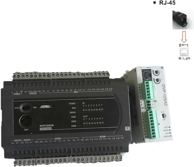 Alt view image 4 of 4 - Industrial F/;TD/;1 FT232RL CHIP USB to RJ45 Adapter RS485 Converter Serial Communication Cable Fit Compatible De/la VFD Series Inverter to PC(3m)