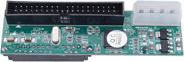 Alt view image 4 of 6 - to IDE Adapter 2.5" / 3.5" Serial ATA HDD to PATA IDE 39/40Pin Converter 4Pin Power to PATA Connector Riser Board(1.7cm Narrow Board)