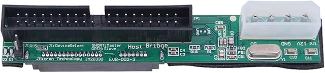 Alt view image 5 of 6 - to IDE Adapter 2.5" / 3.5" Serial ATA HDD to PATA IDE 39/40Pin Converter 4Pin Power to PATA Connector Riser Board(1.7cm Narrow Board)