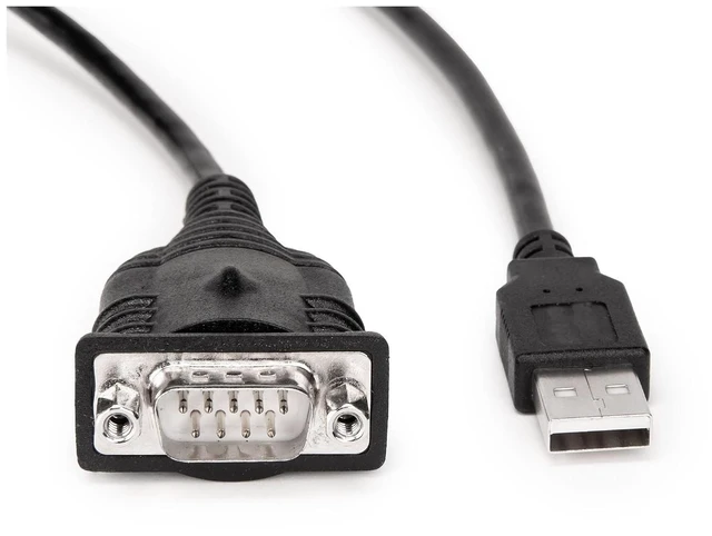 Alt view image 2 of 5 - USB to Serial Adapter to RS-232 Male (9-pin) DB9 Cord Chipset for Linux OS(1.8m)