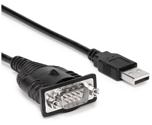 Alt view image 4 of 5 - USB to Serial Adapter to RS-232 Male (9-pin) DB9 Cord Chipset for Linux OS(1.8m)
