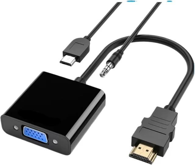 Alt view image 2 of 3 - HDMI-Compatible to V/GA Converter Cord HD 1080P Male to Female Adapter for PC TV Box Projector HDTV(Product A)